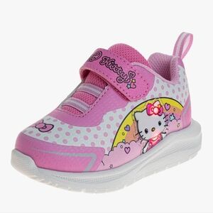 Hello Kitty Pink and White Kids Sneakers